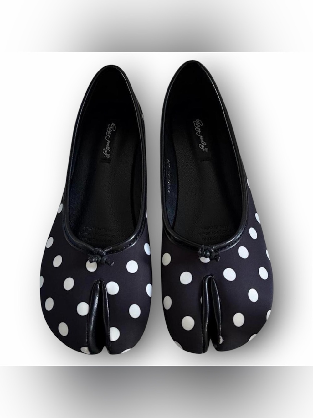 korean brand polka dot tabis